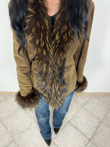 Vintage Victorian Goth Style Afghan Coat