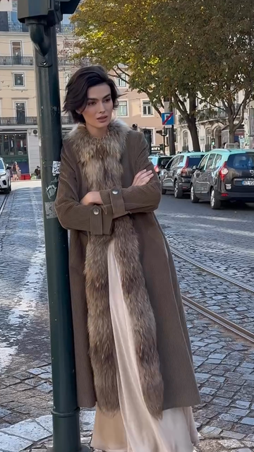 Brown corduroy jacket