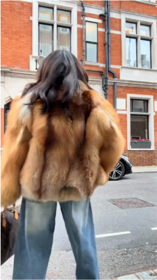 Oversized Faux Fur Coat