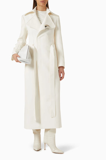 Retro trench coat