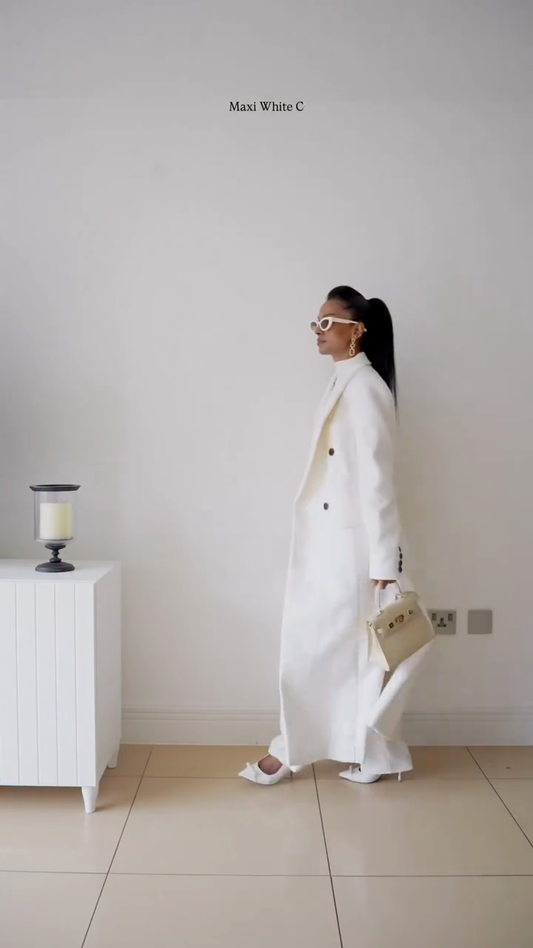 White Tailored Set