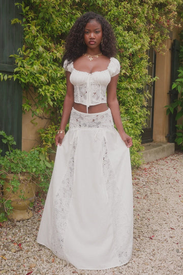 Lace Two-Piece Ensemble