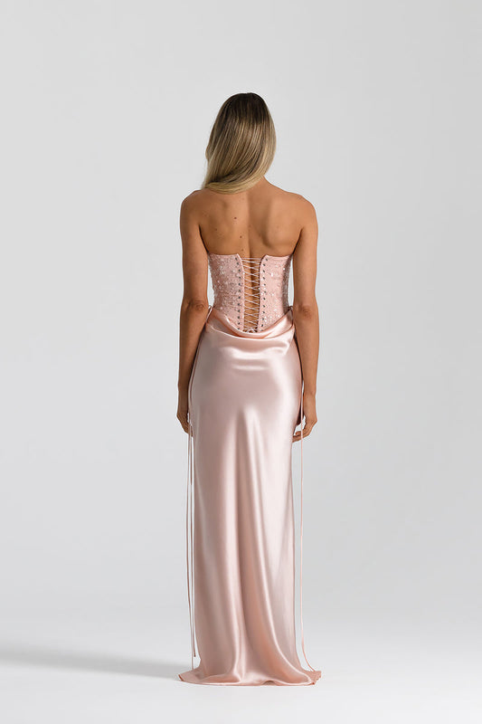Romantic Vintage Glamour Corset Gown