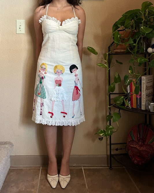Vintage doll dress