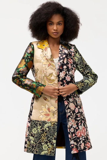 Limited edition jacquard coat