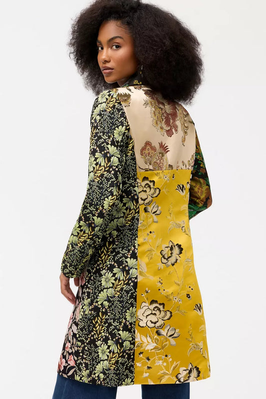 Limited edition jacquard coat