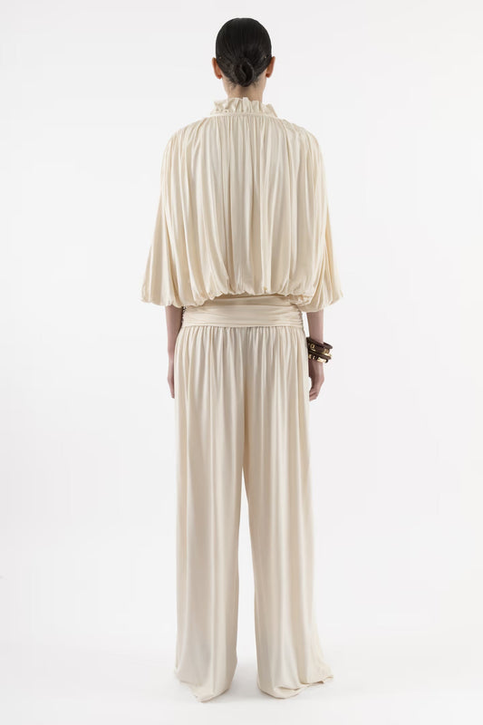 Satin Ruched Co-ord Set