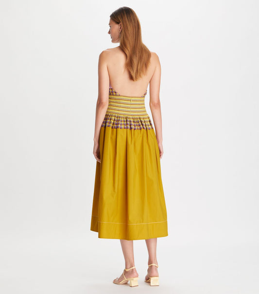 Plaid Colorblock Dress