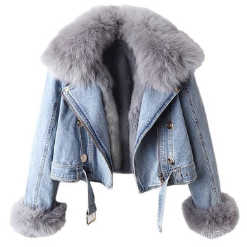 Light blue denim jacket