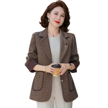 Brown Tweed Blazer