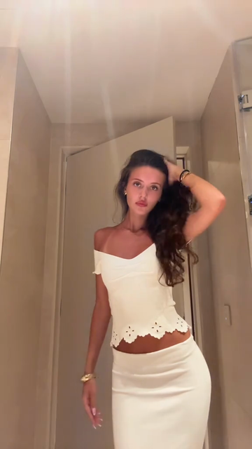 Off  the  Shoulder Two Piece Set