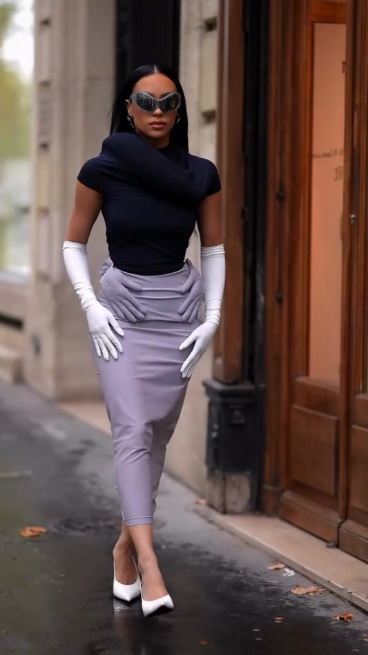 Modern simple elegant suit