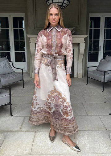 Paisley Pattern Suit