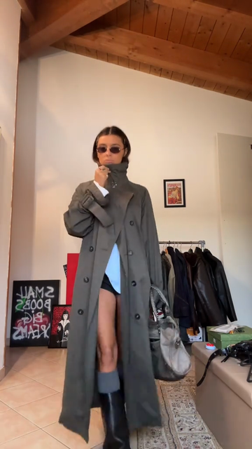 Statement Styling Trench Coat