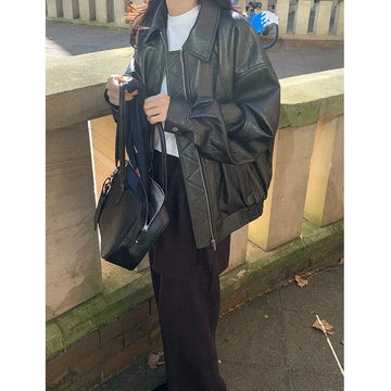 Leather jacket