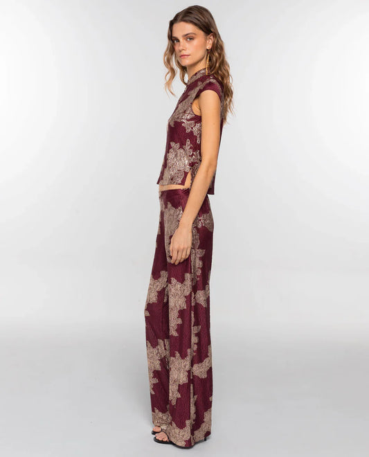 Jacquard print set
