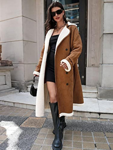 Teddy bear velvet lined coat